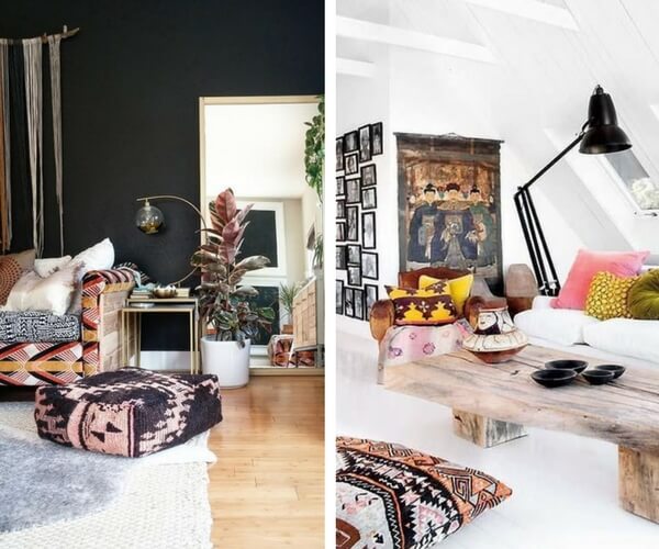 boho σαλόνι