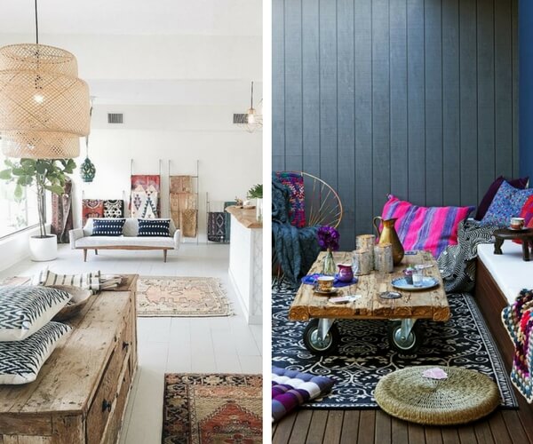boho έπιπλα