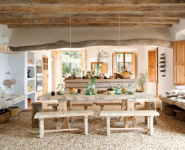 Rustic διακόσμηση